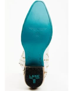 Boot Barn X Lane Women's Exclusive Sparks Fly Satin Pearl Western Bridal Boots - Snip Toe -Best Cowboy Boot Store 2000385225 100 P7