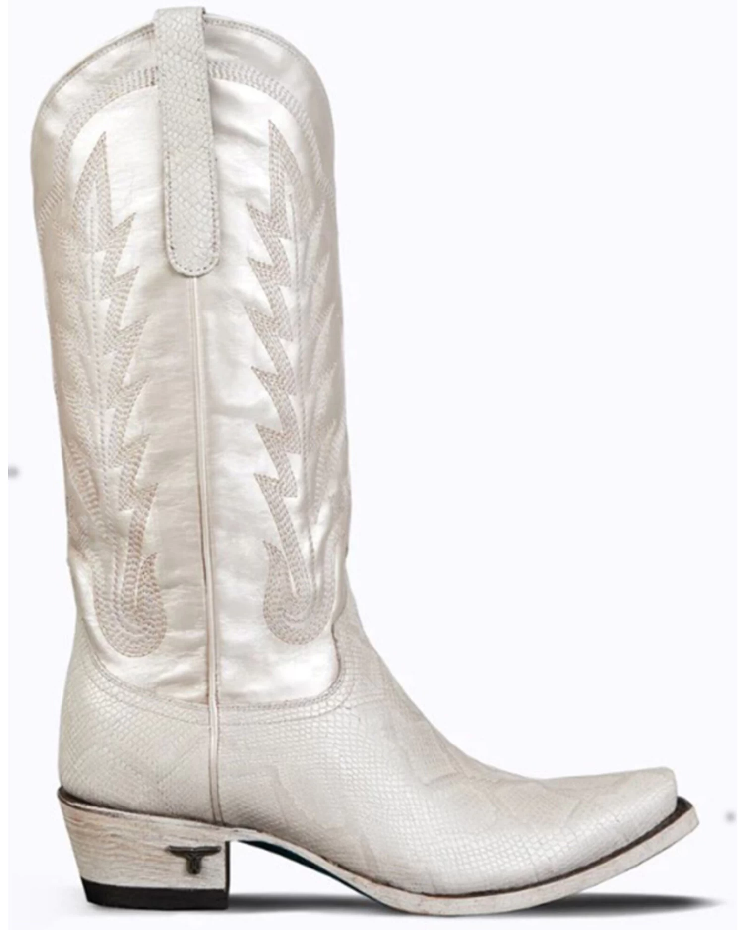 Lane Women's Rogue Exotic Python Western Boots - Snip Toe 4 Lane Women's Rogue Exotic Python Western Boots - Snip Toe - Image 2