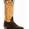 Hondo Boots Men's Bullhide Western Boots - Broad Square Toe -Best Cowboy Boot Store 2000394558 200 P1