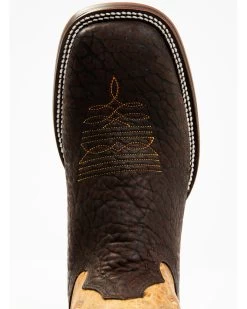 Hondo Boots Men's Bullhide Western Boots - Broad Square Toe 14 Hondo Boots Men's Bullhide Western Boots - Broad Square Toe -Best Cowboy Boot Store 2000394558 200 P6