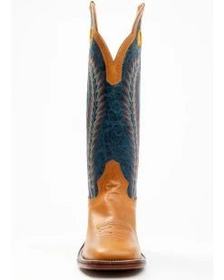 Hondo Boots Men's Crazy Horse Western Boots - Broad Square Toe -Best Cowboy Boot Store 2000394560 280 P4