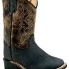 Old West Toddler Boys' Bull Hide Print Western Boots - Broad Square Toe 2 Old West Toddler Boys' Bull Hide Print Western Boots - Broad Square Toe -Best Cowboy Boot Store 2000396114 001 P1