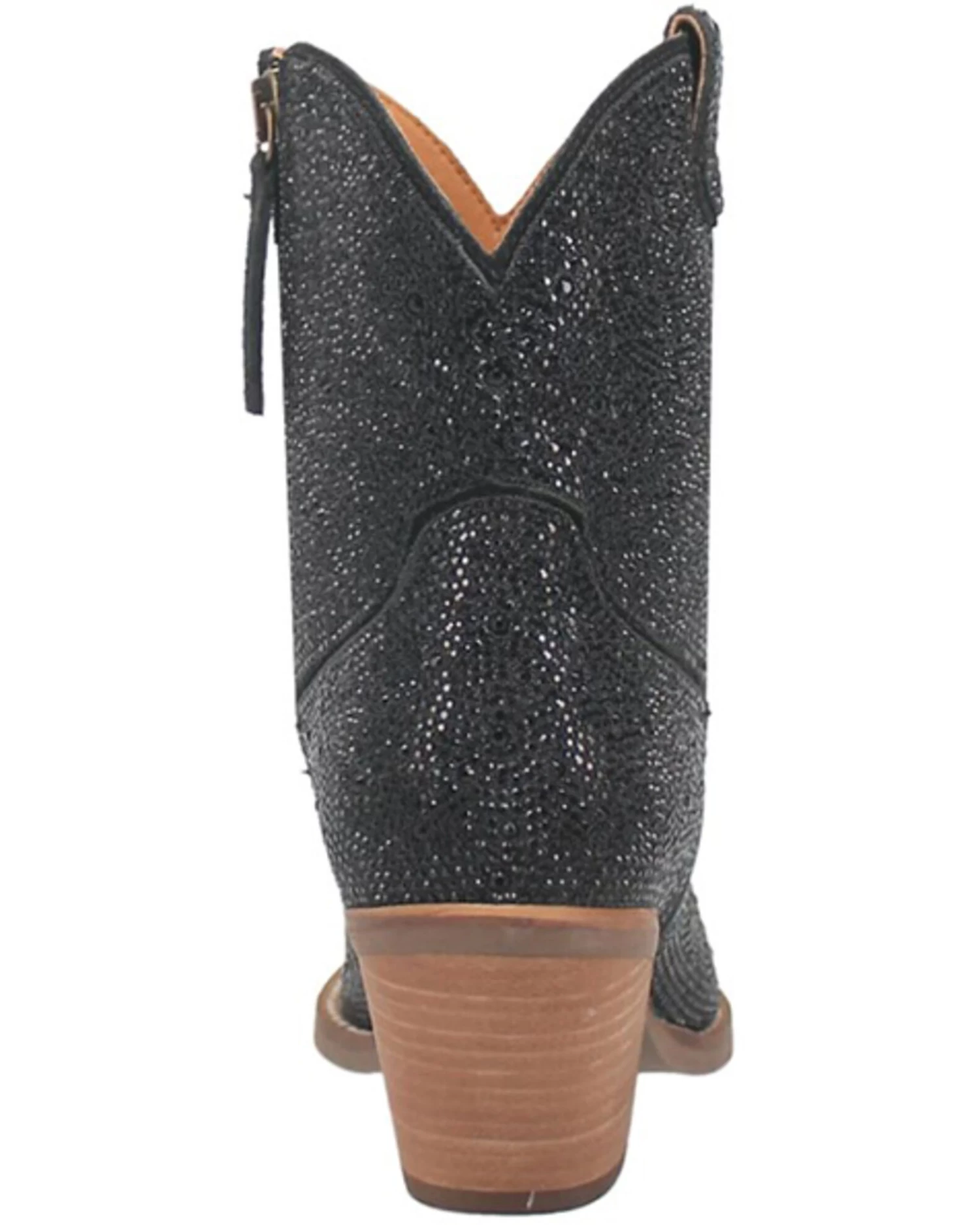 Dingo Women's Rhinestone Western Fashion Booties - Medium Toe 7 Dingo Women's Rhinestone Western Fashion Booties - Medium Toe - Image 5