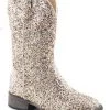 Roper Little Girls' Glitter Galore Western Boots - Square Toe