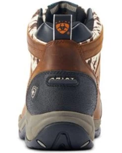 Ariat Women's Cow Print Terrain Waterproof Boots - Round Toe  -Best Cowboy Boot Store 2000397380 200 P3